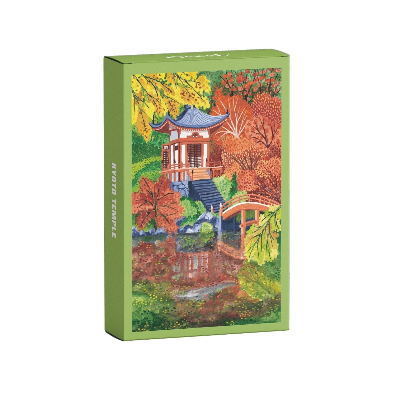 Kyoto Temple Mini Puzzle, 99 Pieces - Piecely Puzzles
