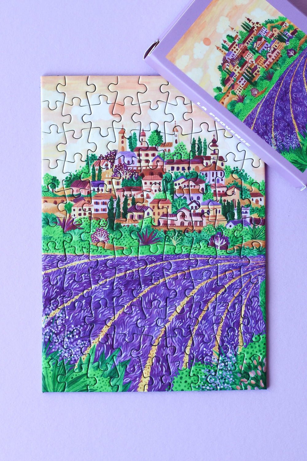 La Provence Mini Puzzle, 99 Pieces - Piecely Puzzles