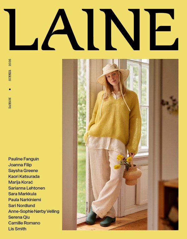 Laine 29, Damson - Eté 2026 - Laine Magazine