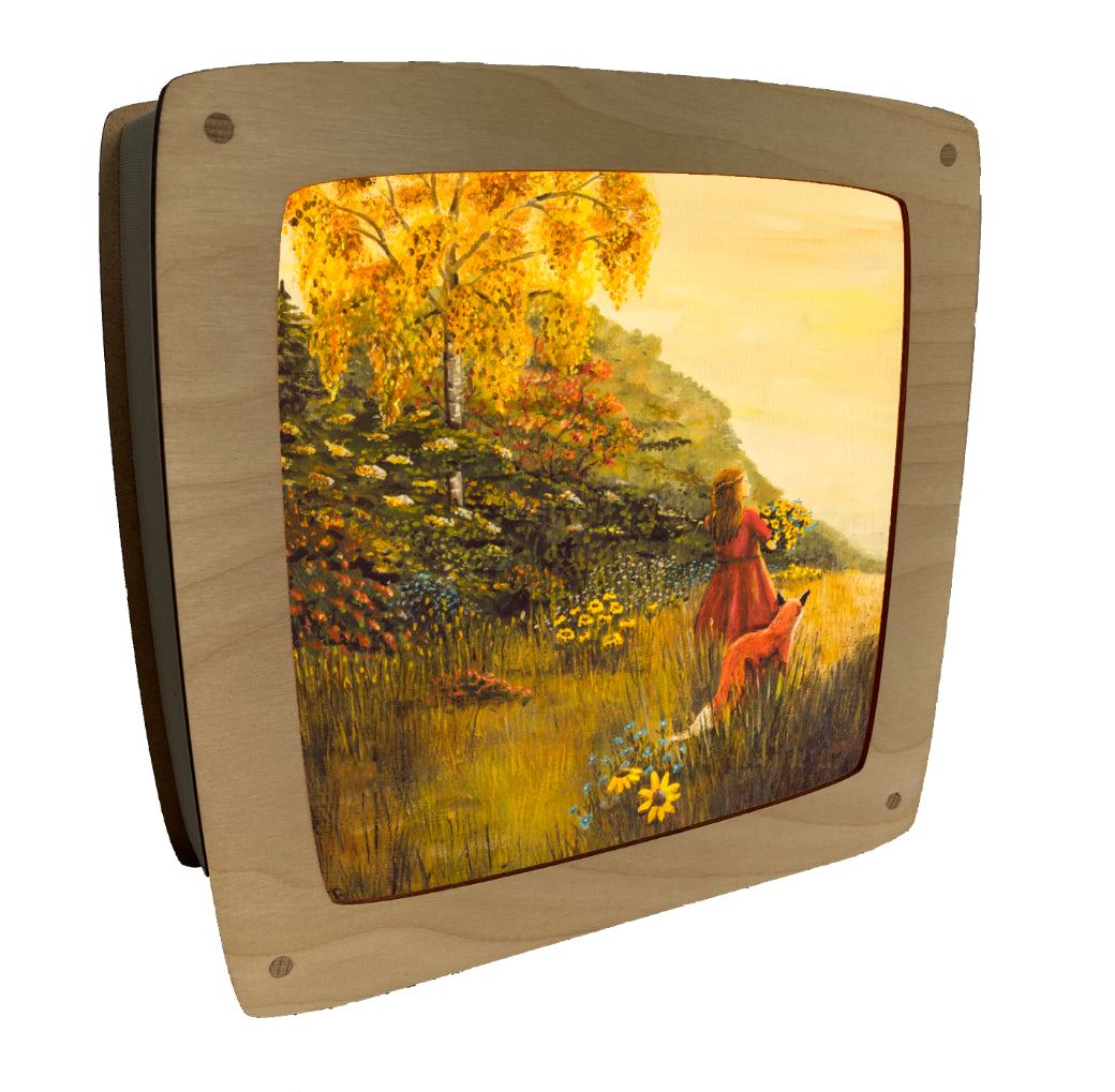 In the Field Lampe magique et ses plaques d'illustrations au choix - Esther Bennink