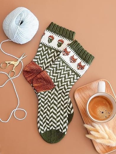 Le guide des chaussettes au tricot jacquard - Lysandre Hourdin