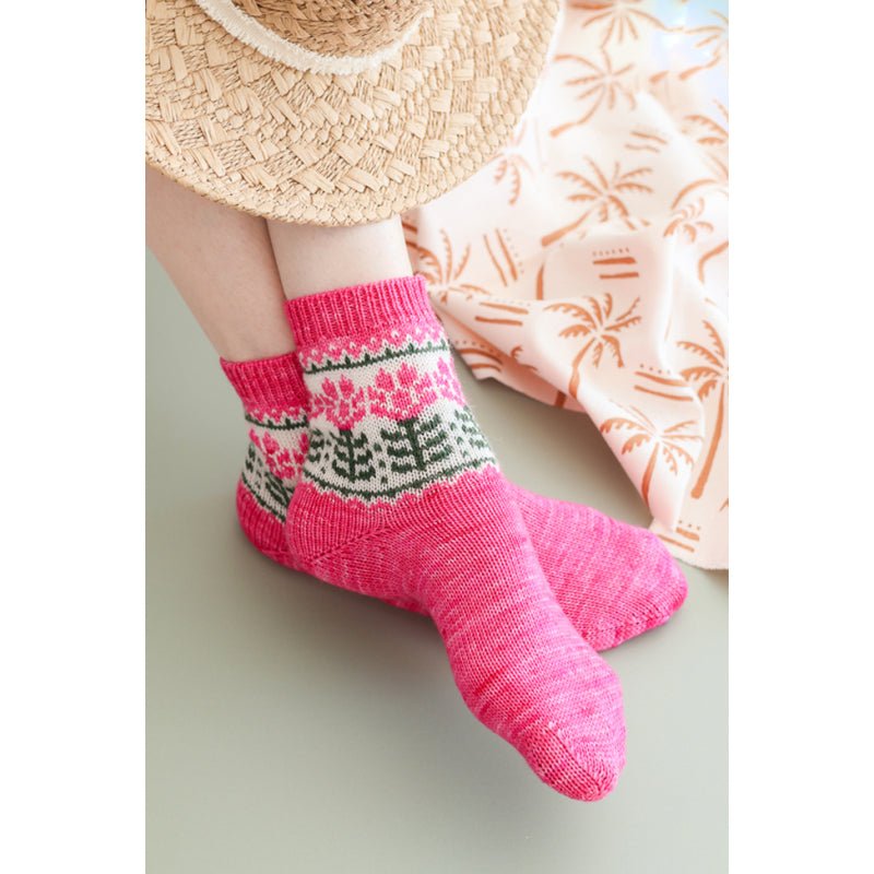 Le guide des chaussettes autour du monde au tricot jacquard - Editions de Saxe