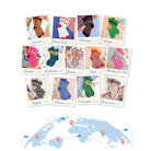 Le guide des chaussettes autour du monde au tricot jacquard - Editions de Saxe