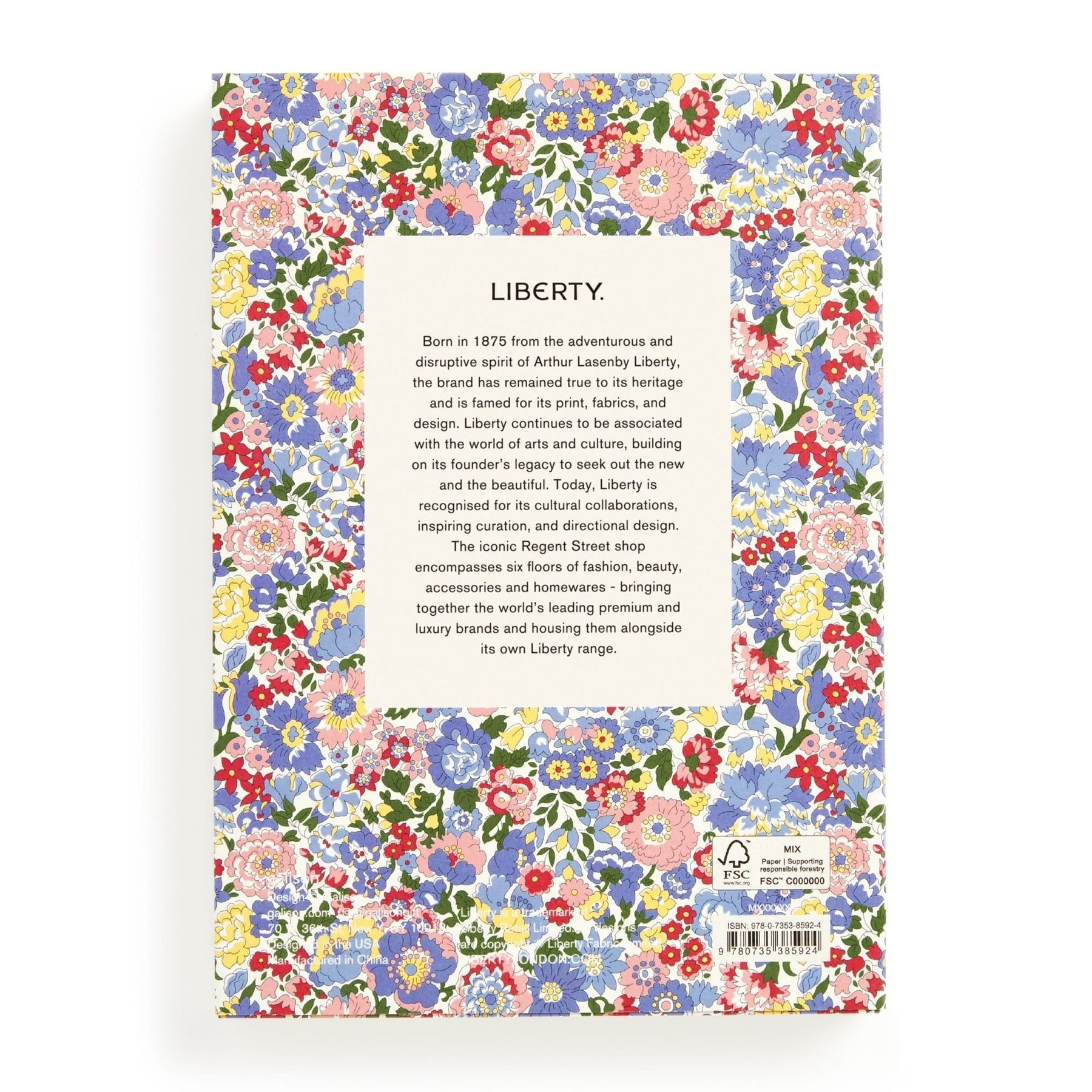 Liberty Nell, Annie and May Premium A5 Notebook - Galison