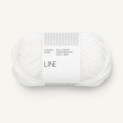 1001 - True White LINE - Sandnes Garn