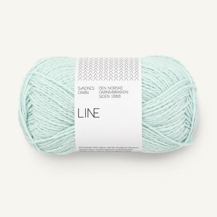 7911 - Mint Green LINE - Sandnes Garn