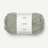 LINE 8521 - Stovet Lys Gronn - Sandnes Garn