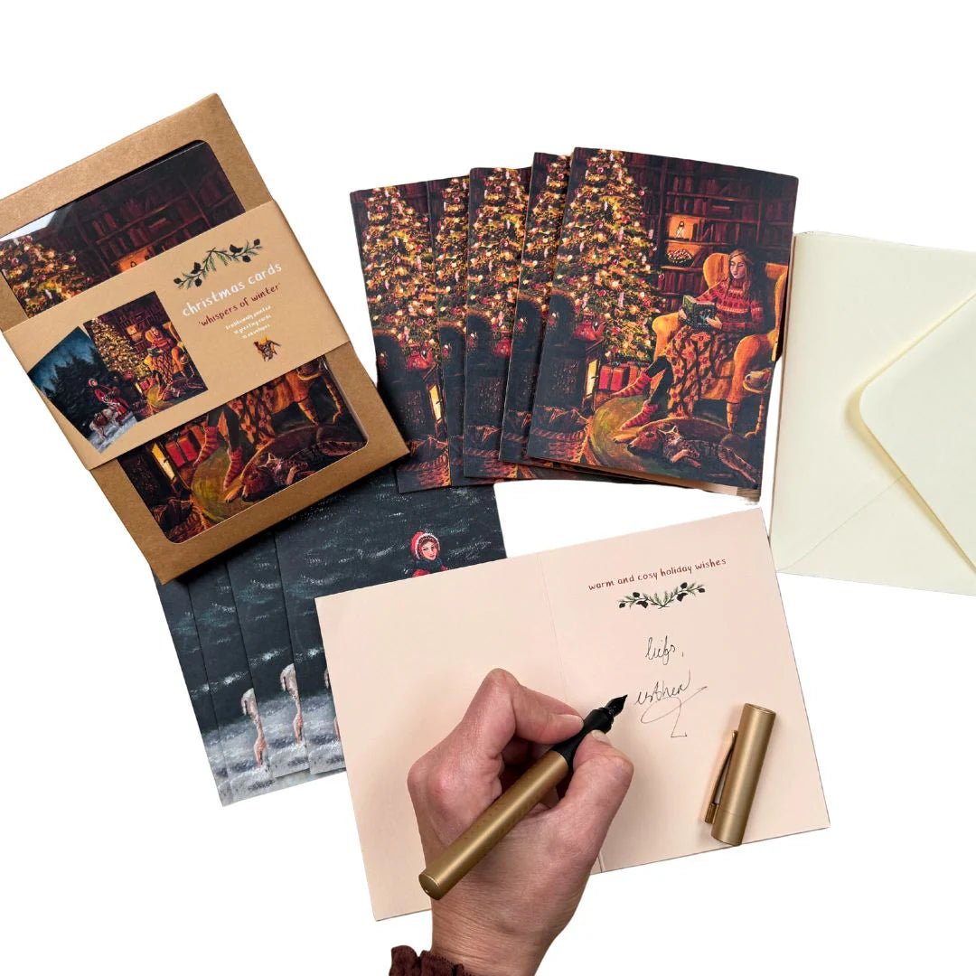 Whispers of winter Lot de 10 cartes Esther Bennink - Esther Bennink