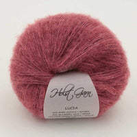 Lucia - Alpaca/Silk/Wool/Yak 16 Rouge - Holstgarn