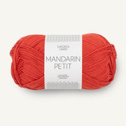 4018 - Scarlet MANDARIN PETIT - Sandnes Garn