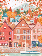 Mini-Puzzle 96 Pieces - Bergen - Pieces & Peace