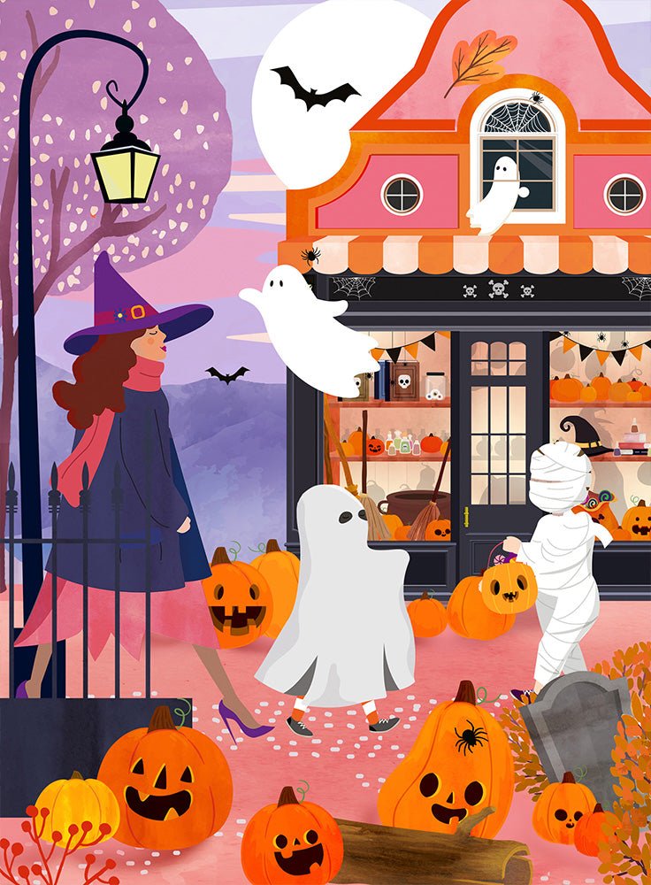 Mini Puzzle 96 Pieces - Halloween - Pieces & Peace