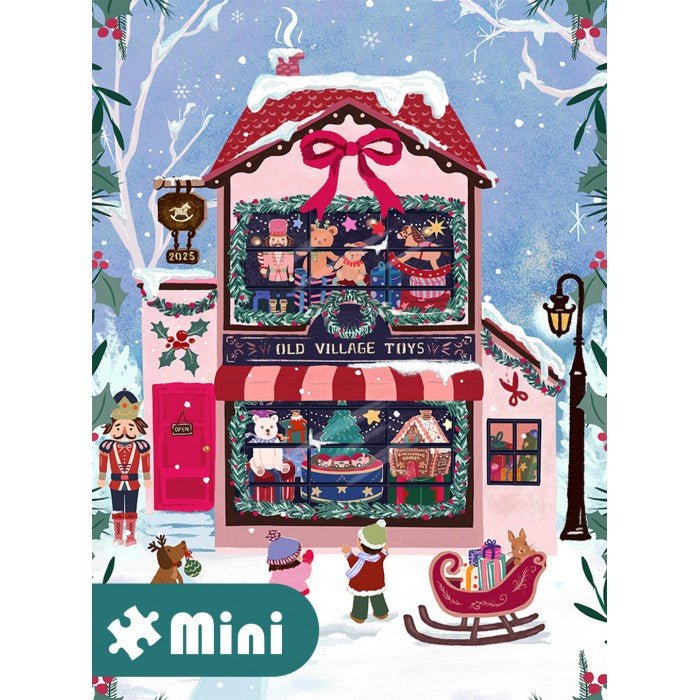 Mini Puzzle 96 Pieces - Old Village Toy Shop - Pieces & Peace