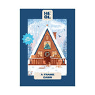 Mini puzzle A Frame Cabin – Les éditions Heol – 99 pièces - Trevell