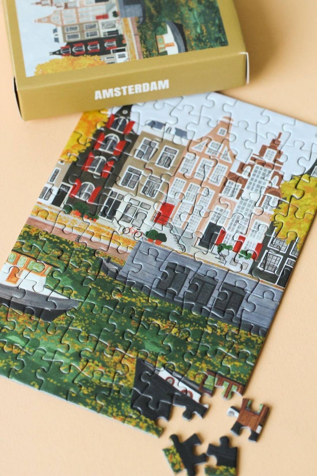 Mini puzzle Amsterdam - Piecely Puzzles