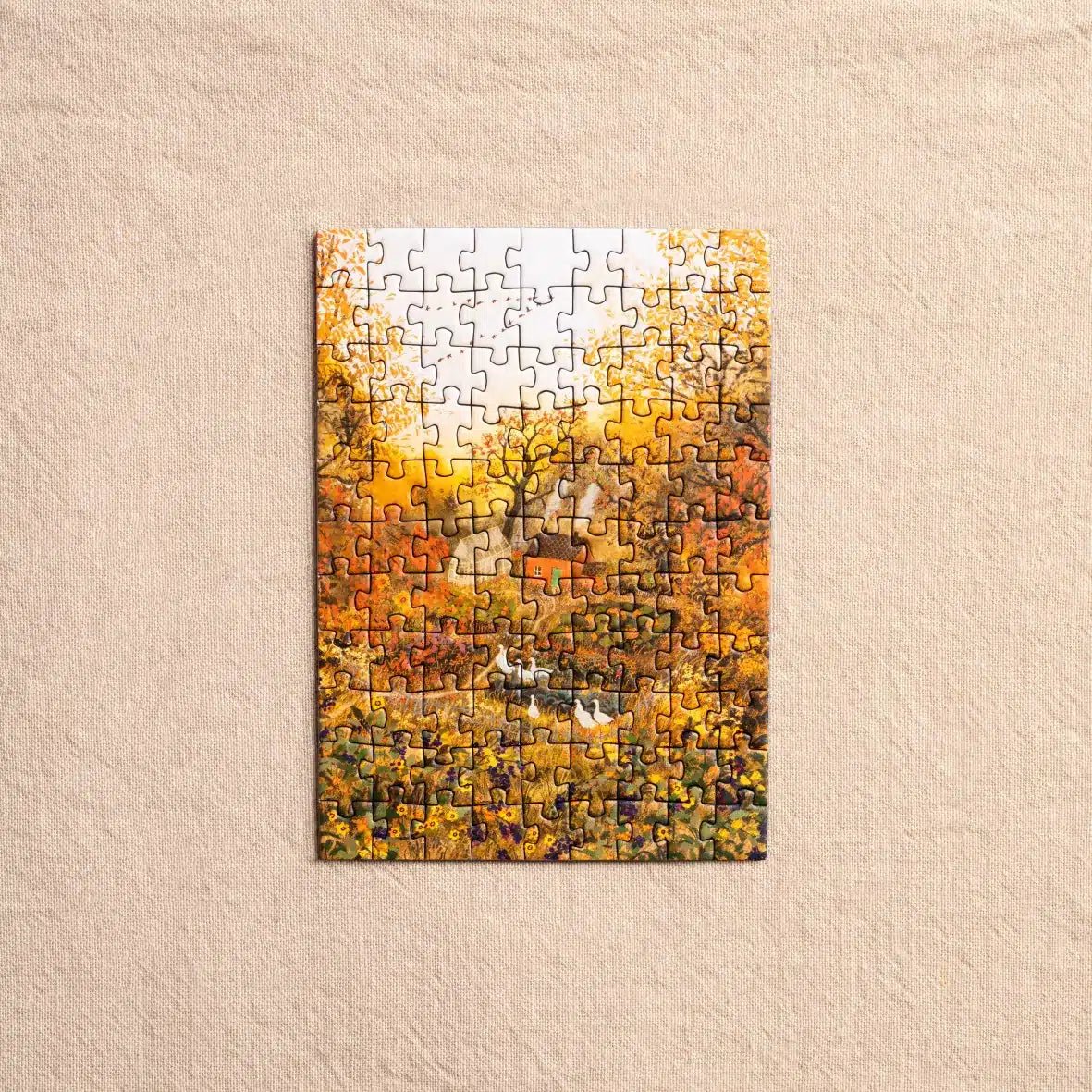 Mini puzzle Autumn's Embrace – La Pauz – 99 pièces - Trevell