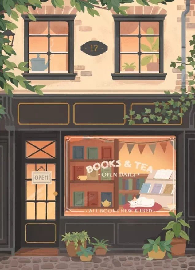 Mini puzzle Books & Tea - Trevell