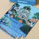 Mini-puzzle Château d’Osaka, 99 pièces - Piecely Puzzles