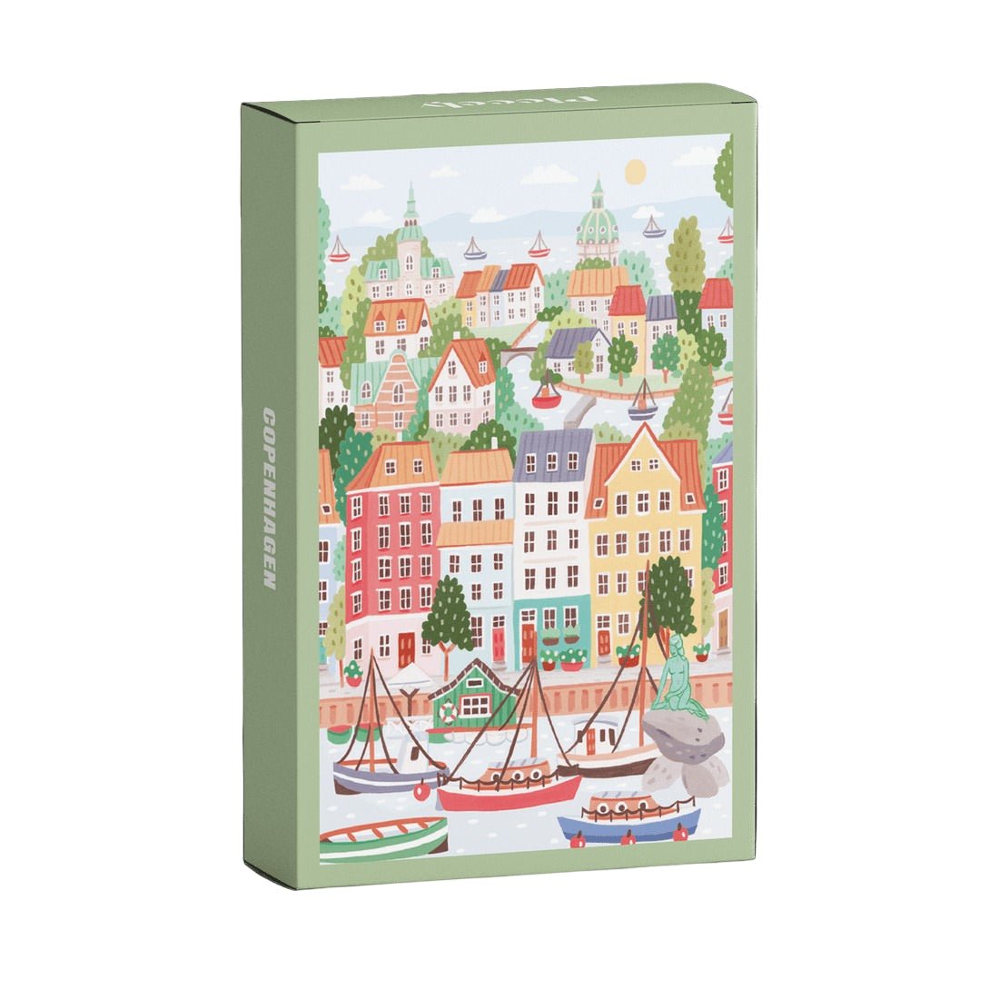 Mini - Puzzle Copenhague, 99 pièces - Piecely Puzzles