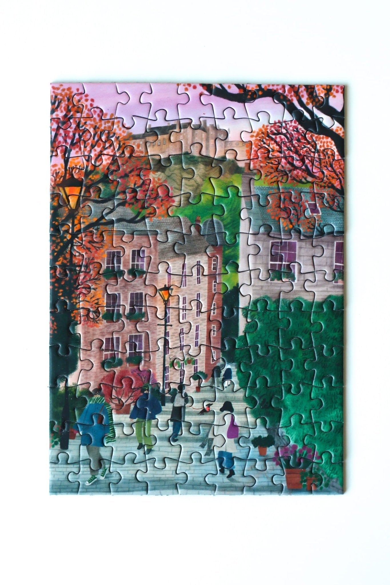 Mini-puzzle Édimbourg, 99 pièces - Piecely Puzzles
