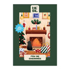 Mini puzzle Feu de Cheminée – Les éditions Heol – 99 pièces - Trevell