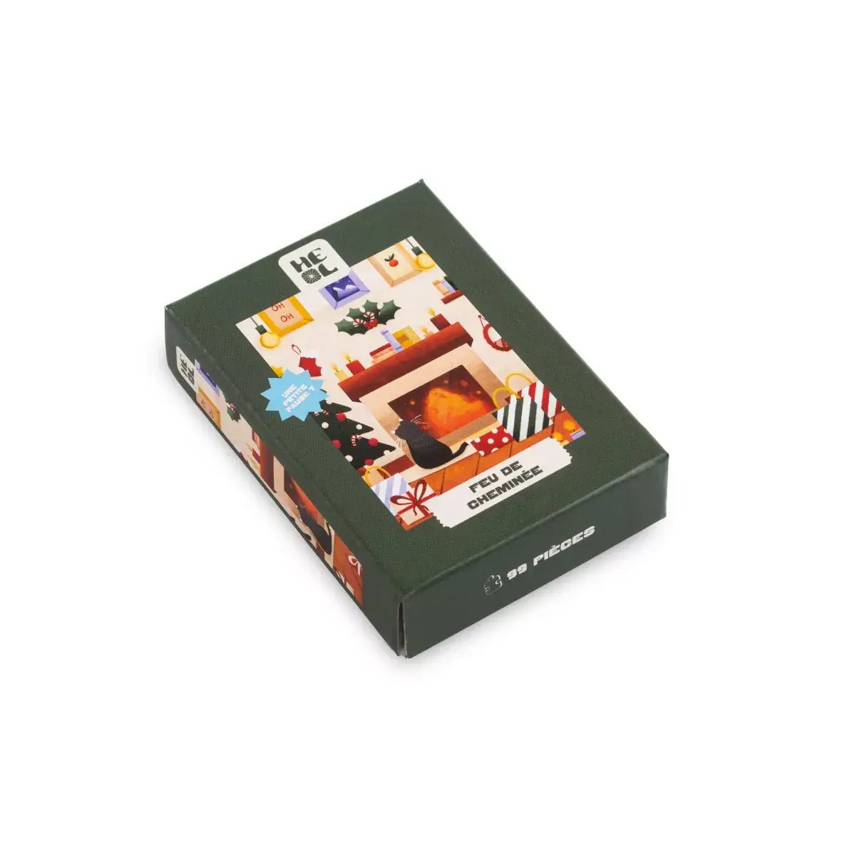 Mini puzzle Feu de Cheminée – Les éditions Heol – 99 pièces - Trevell