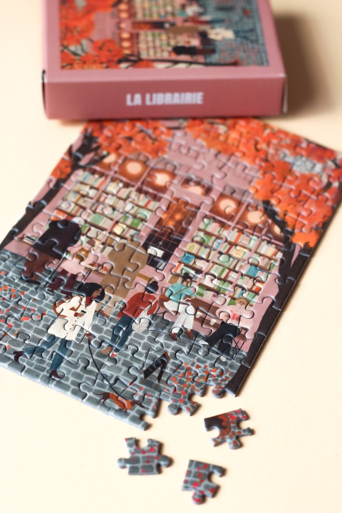 Mini - puzzle La Librairie, 99 pièces - Piecely Puzzles