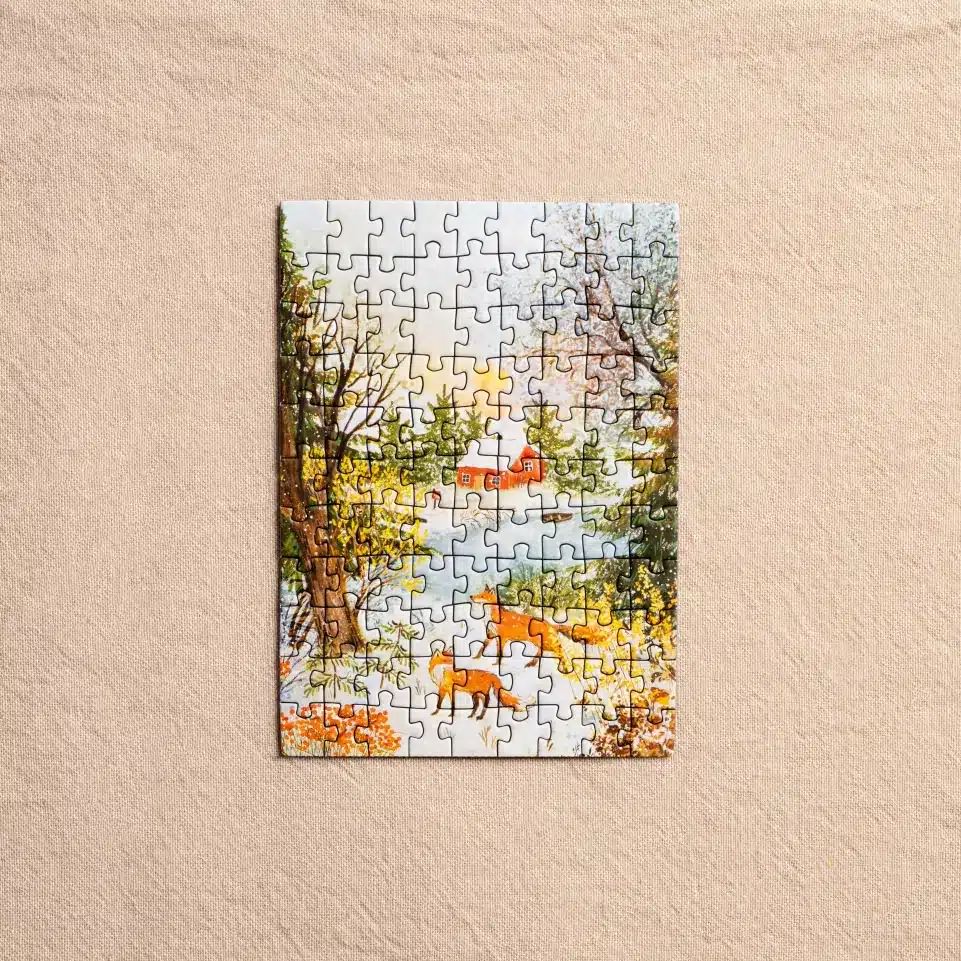 January Sunshine Mini Puzzle "La Pauz" - Trevell