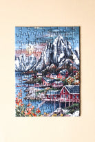 Mini - puzzle Lofoten Norvège, 99 pièces - Piecely Puzzles