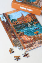 Mini Puzzle Menton, France, 99 Pieces - Piecely Puzzles