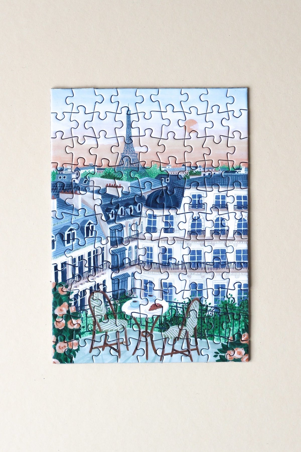 Mini Puzzle Paris, 99 Pieces - Piecely Puzzles