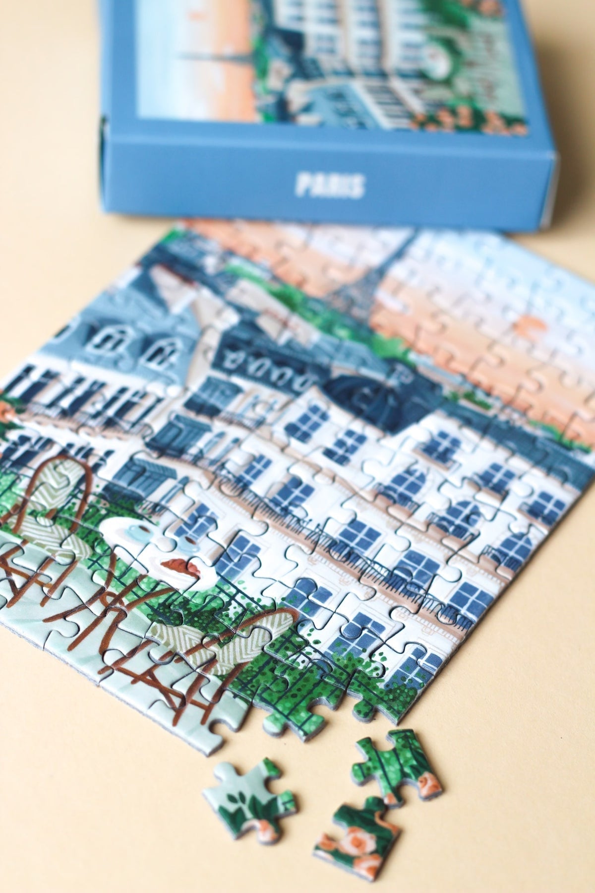 Mini Puzzle Paris, 99 Pieces - Piecely Puzzles