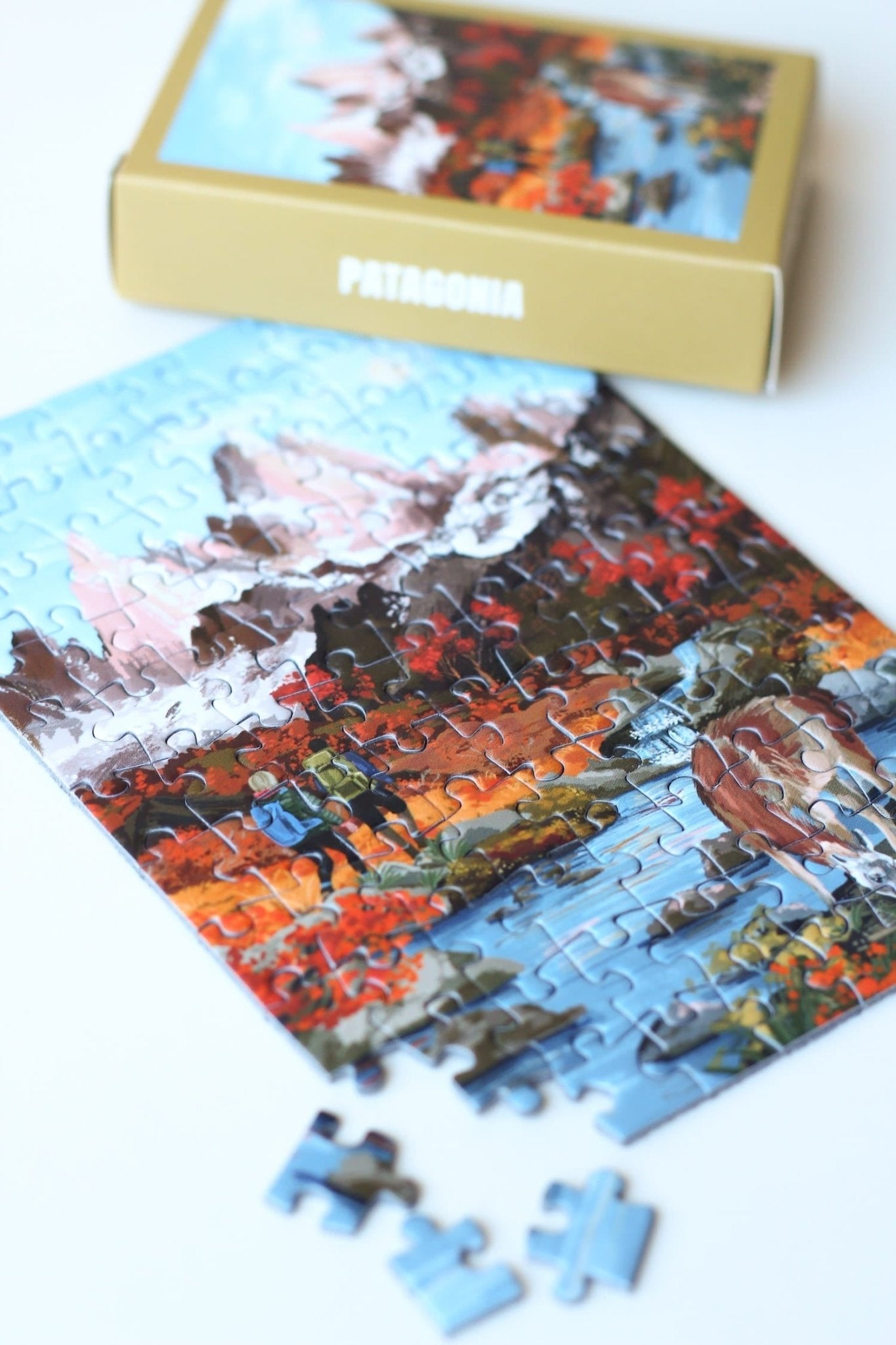 Mini-puzzle Patagonie, 99 pièces - Piecely Puzzles