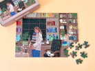 Mini-Puzzle Reading Room, 99 Pieces - Piecely Puzzles
