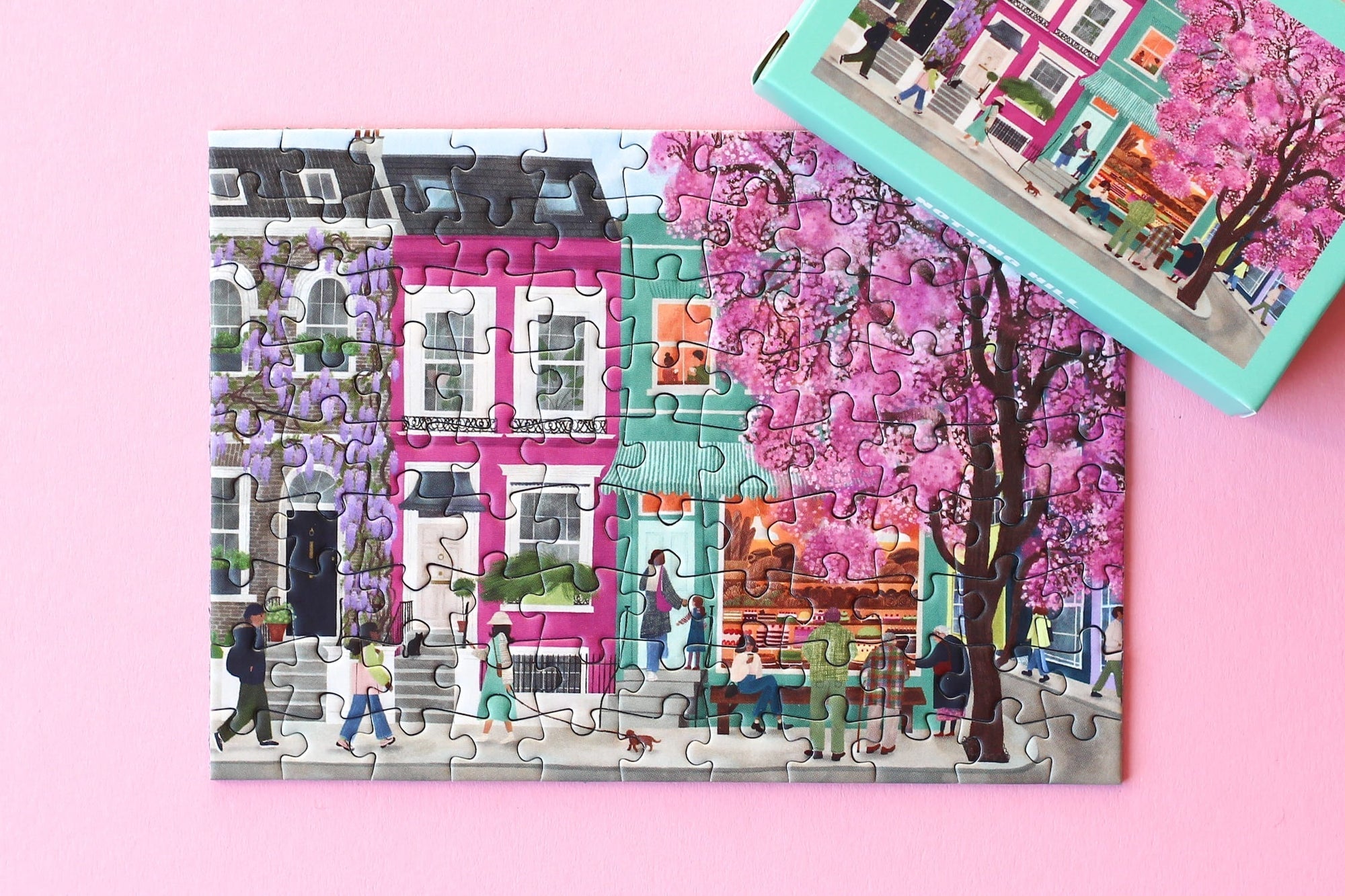 Notting Hill Mini Puzzle, 99 Pieces - Piecely Puzzles