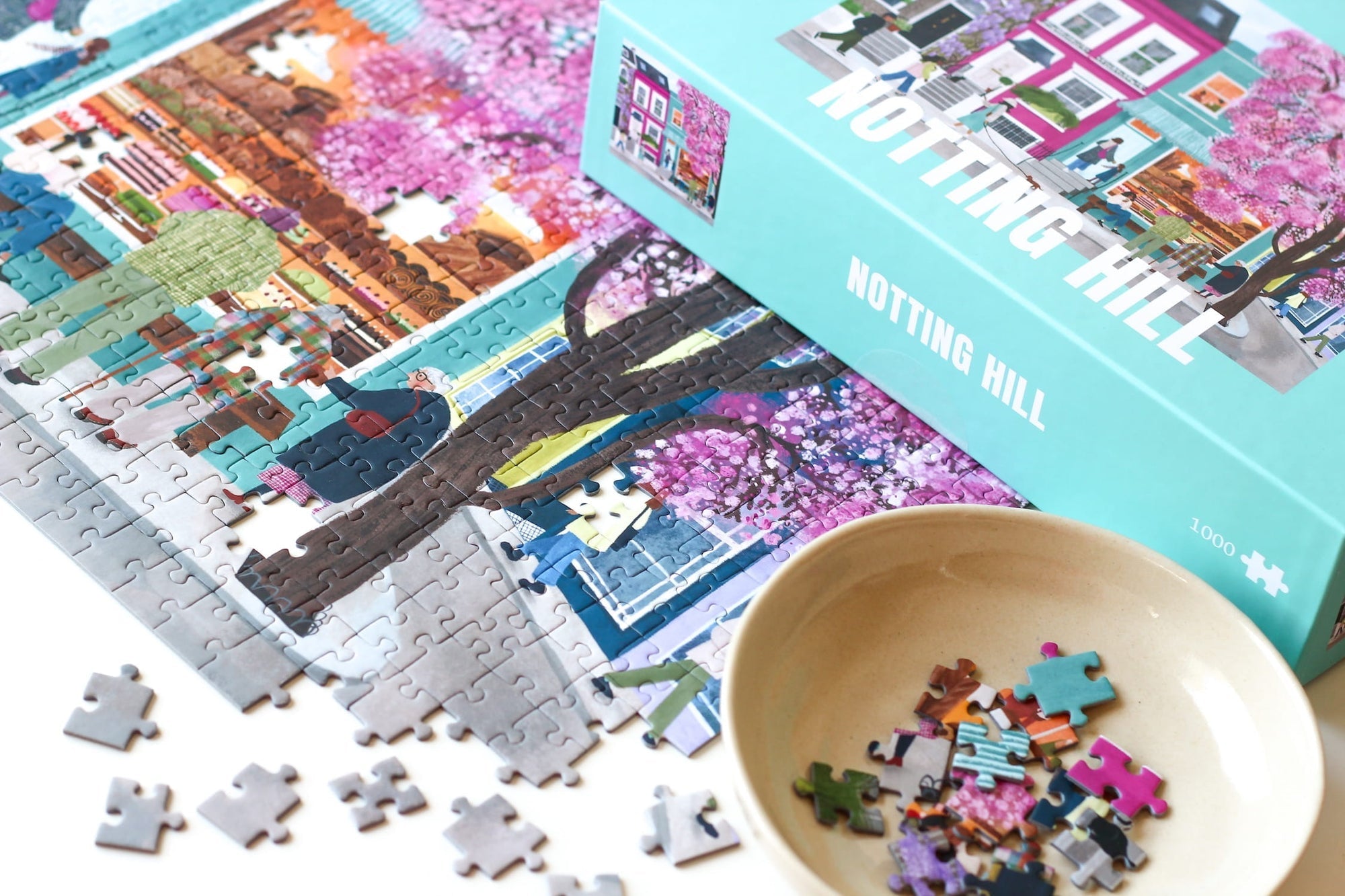 Notting Hill Puzzle, 1000 Pieces - Piecely Puzzles