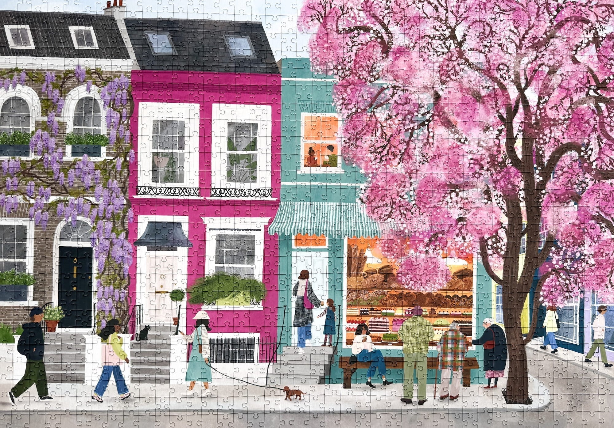 Notting Hill Puzzle, 1000 Pieces - Piecely Puzzles
