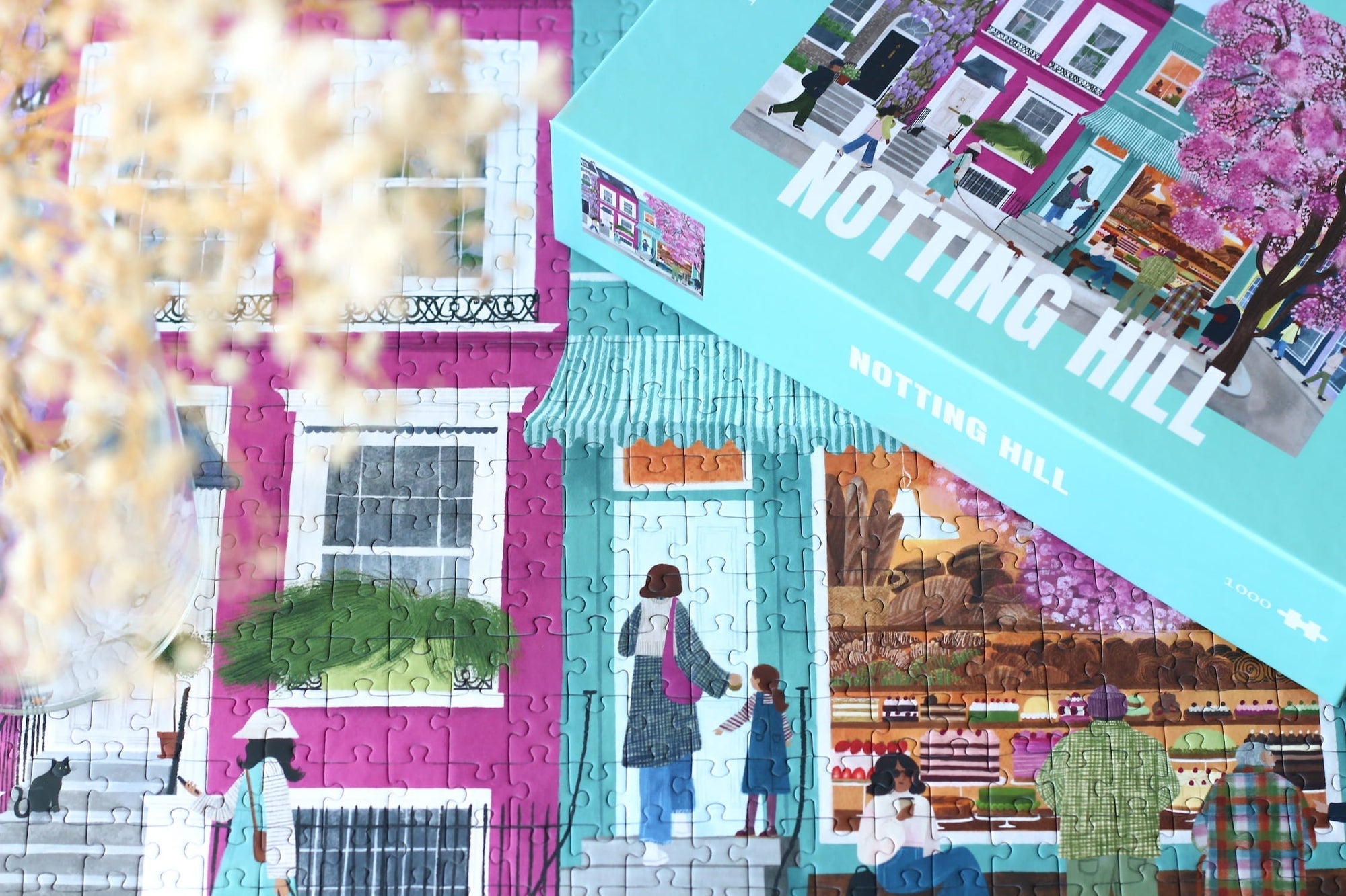 Notting Hill Puzzle, 1000 Pieces - Piecely Puzzles