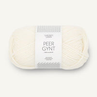 Peer Gynt 1002 - Ecru - Sandnes Garn