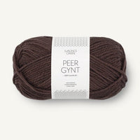Peer Gynt 3082 - Mork Brun - Sandnes Garn
