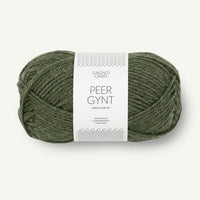Peer Gynt 9572 - Vert foncé - Sandnes Garn