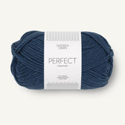 6062 - Mork Bla PERFECT - Sandnes Garn