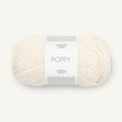 1002 - Hvit POPPY - Sandnes Garn
