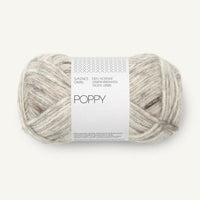 POPPY 1045 - Grey Marble - Sandnes Garn