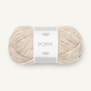 2611 - Beigemelert POPPY - Sandnes Garn