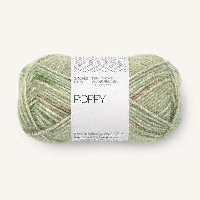 8520 - Green Marble POPPY - Sandnes Garn