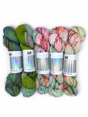 DK Fade Set 1 POTLUCK – MERINO DK - Hedgehogfibres