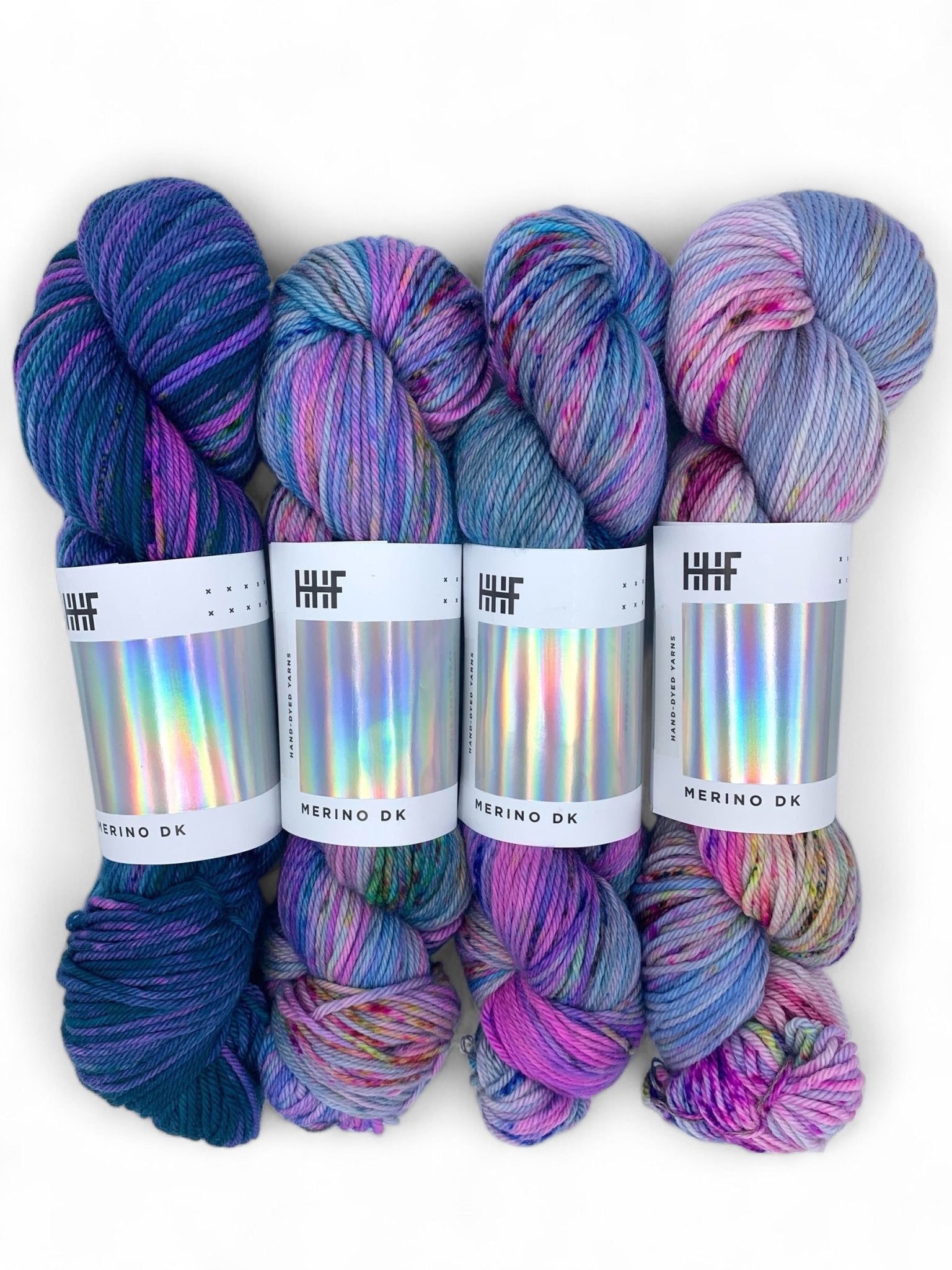 POTLUCK – MERINO DK DK Fade Set 4 - Hedgehogfibres