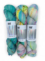 DK Fade Set 6 POTLUCK – MERINO DK - Hedgehogfibres