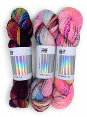DK Fade Set 9 POTLUCK – MERINO DK - Hedgehogfibres